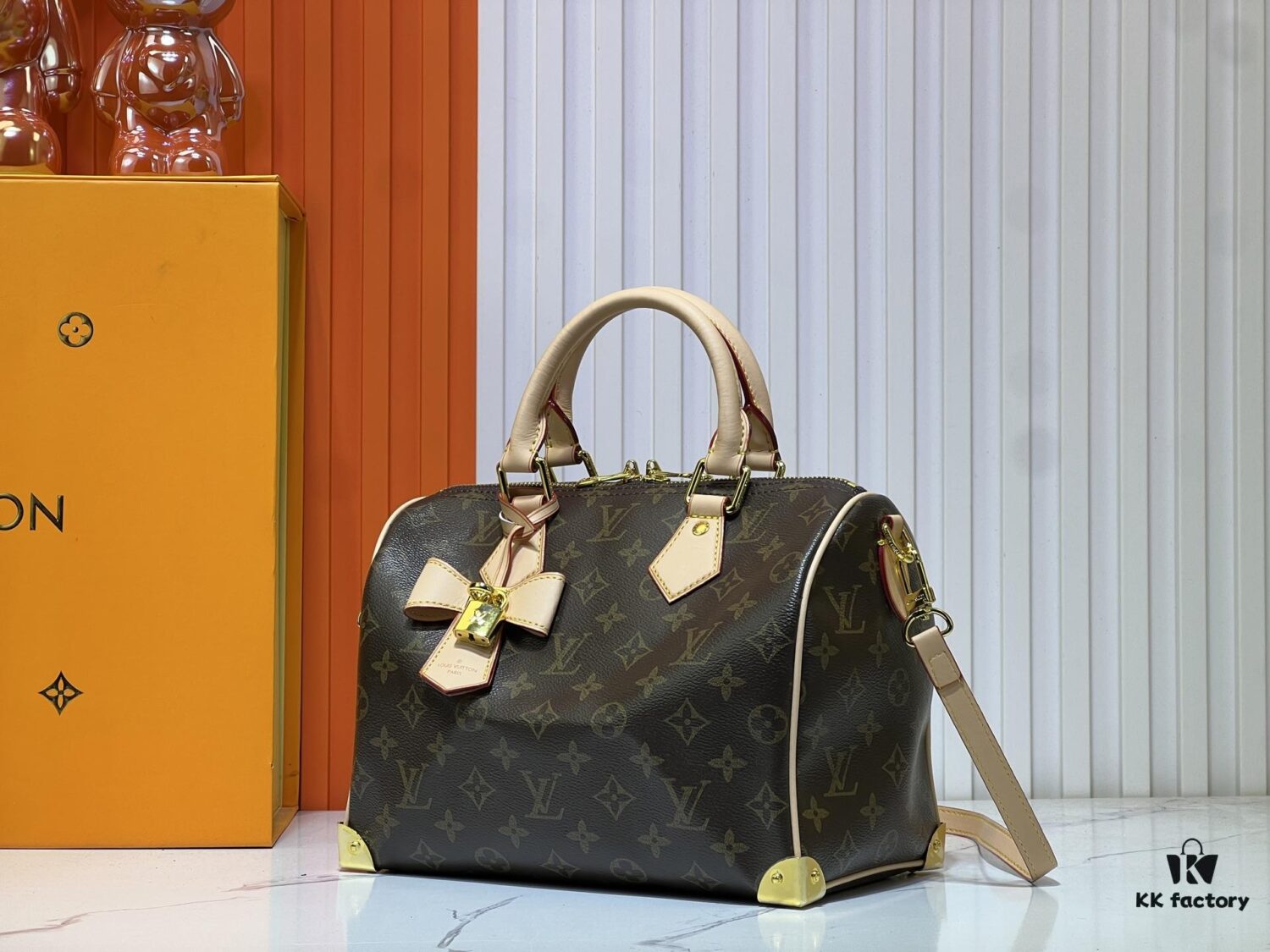 Upgraded Original M13805 M13257 M40390 LV x Murakami Collaboration Nano Speedy Bag