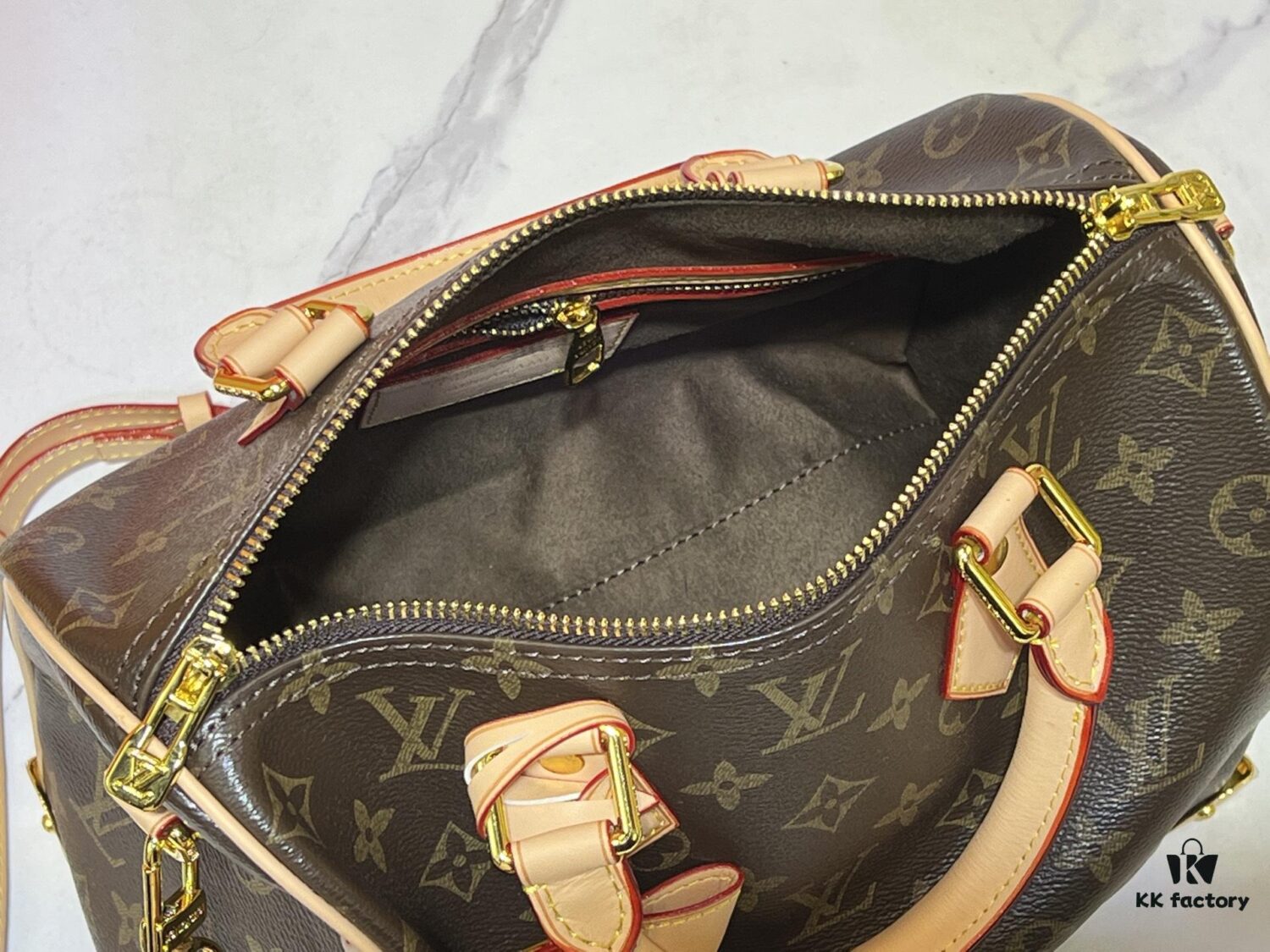 Upgraded Original M13805 M13257 M40390 LV x Murakami Collaboration Nano Speedy Bag