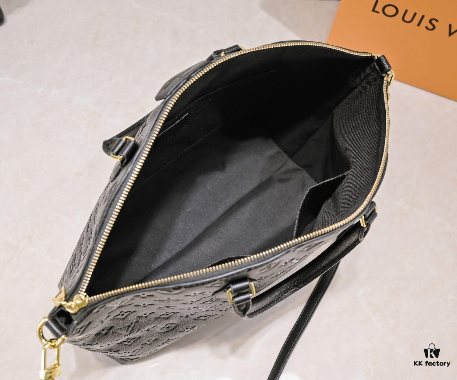 Authentic Top-Grade Embossed Monogram Boétie Mini Zip Tote M45986 & Large Size M45987 - Dual-Sided Color-Changing Yellow Leather