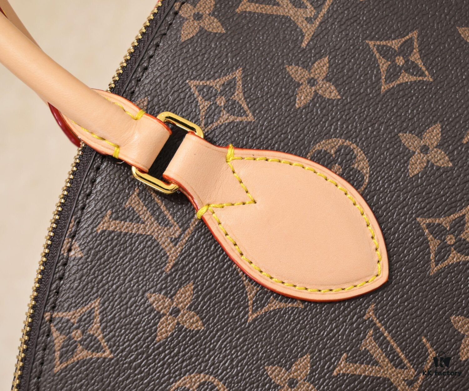 Top-Quality Original Boétie Small Zip Tote Bag in Monogram Canvas with Leather Trims