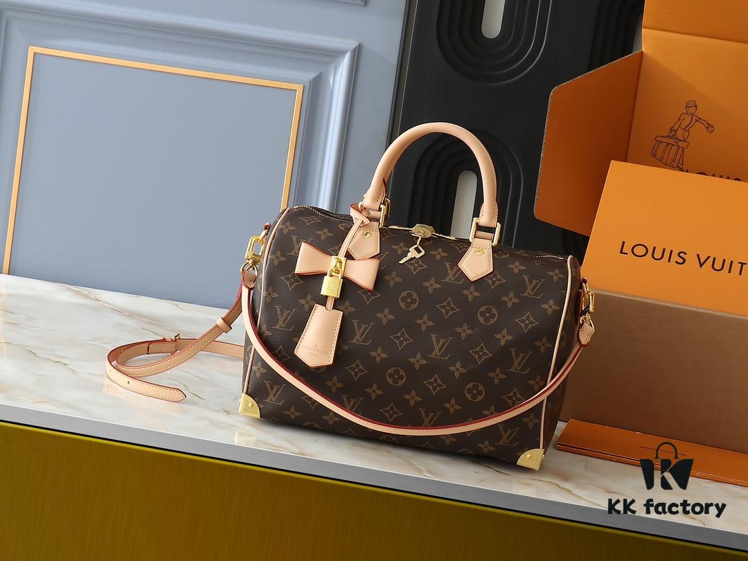 Upgraded Original M13805 M13257 M40391 LV x Murakami Collaboration Nano Speedy Handbag