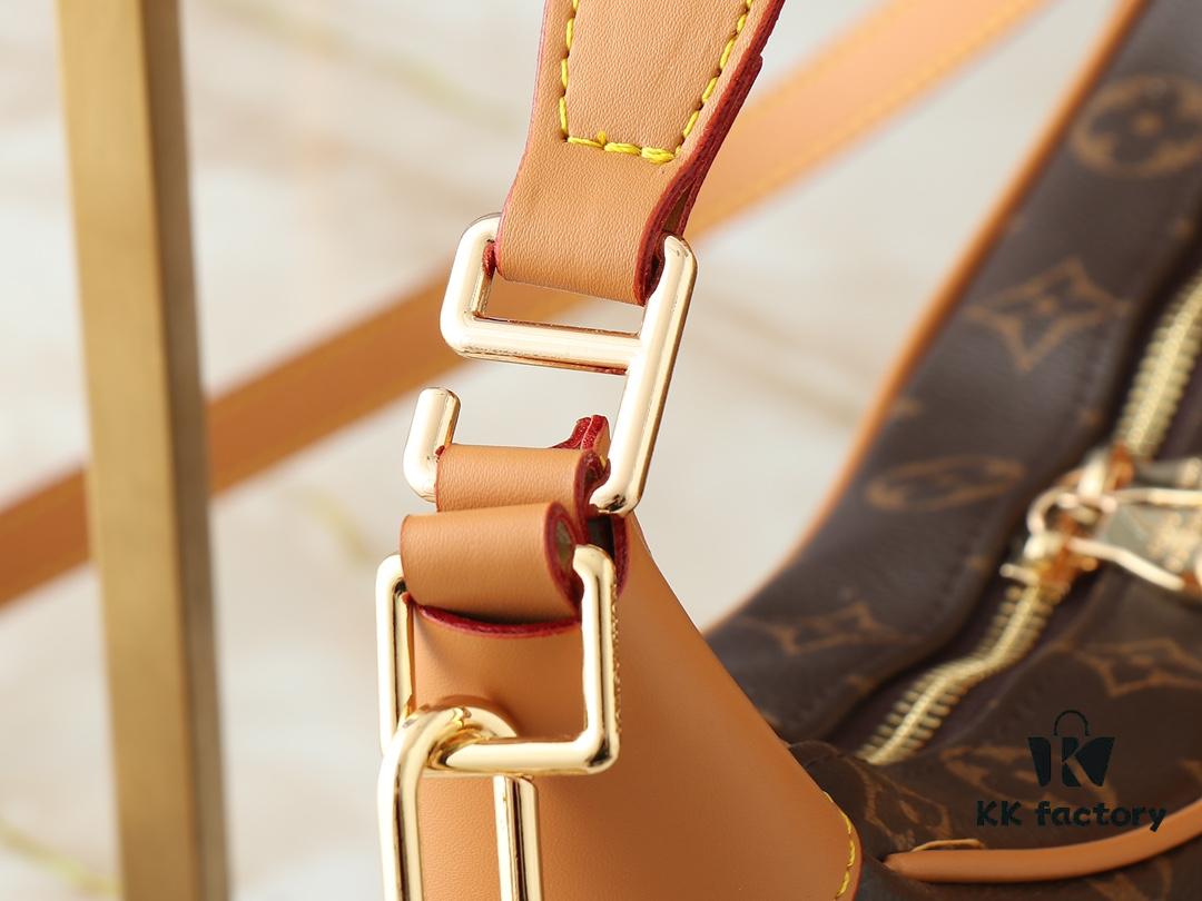 Upgraded Original M14196 Monogram Unisex Soft Leather Horn Hobo Bag – LV Horn Collection 2025 Early Spring Series