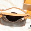 Upgraded Original M14196 Monogram Unisex Soft Leather Horn Hobo Bag – LV Horn Collection 2025 Early Spring Series