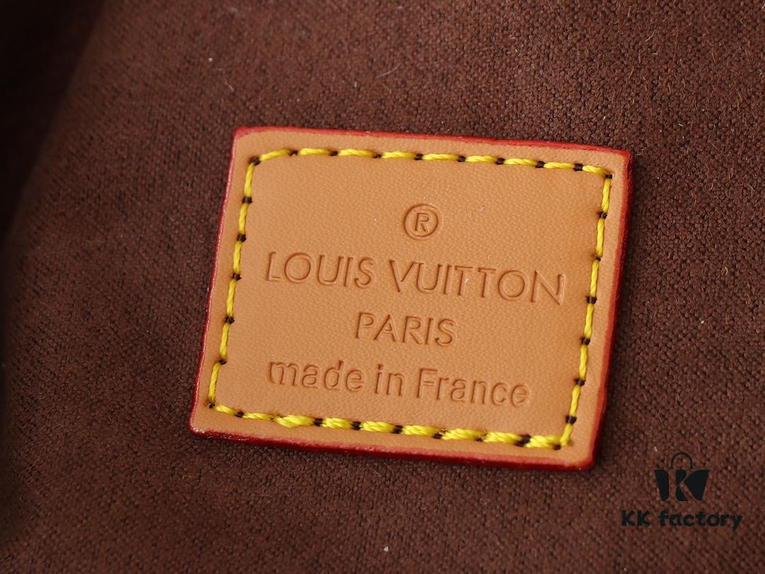 Upgraded Original M14196 Monogram Unisex Soft Leather Horn Hobo Bag – LV Horn Collection 2025 Early Spring Series