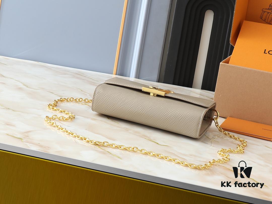 Upgraded Original M23756 Black, M12788 Black, M12789 Khaki Pochette Louise Chain Bag