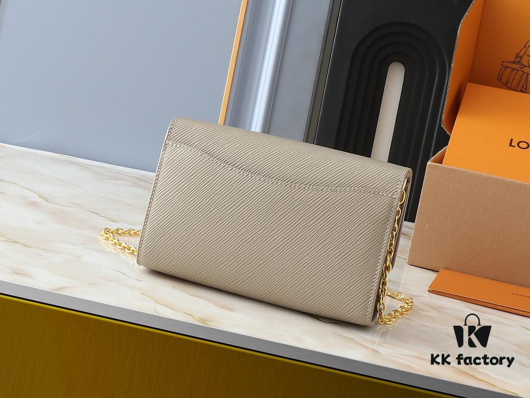 Upgraded Original M23756 Black, M12788 Black, M12789 Khaki Pochette Louise Chain Bag