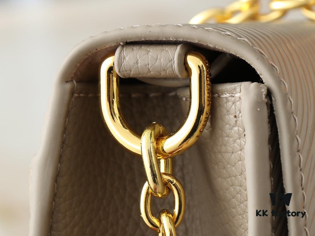 Upgraded Original M23756 Black, M12788 Black, M12789 Khaki Pochette Louise Chain Bag