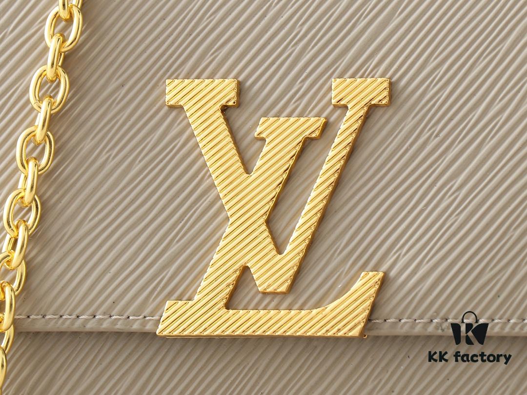 Upgraded Original M23756 Black, M12788 Black, M12789 Khaki Pochette Louise Chain Bag