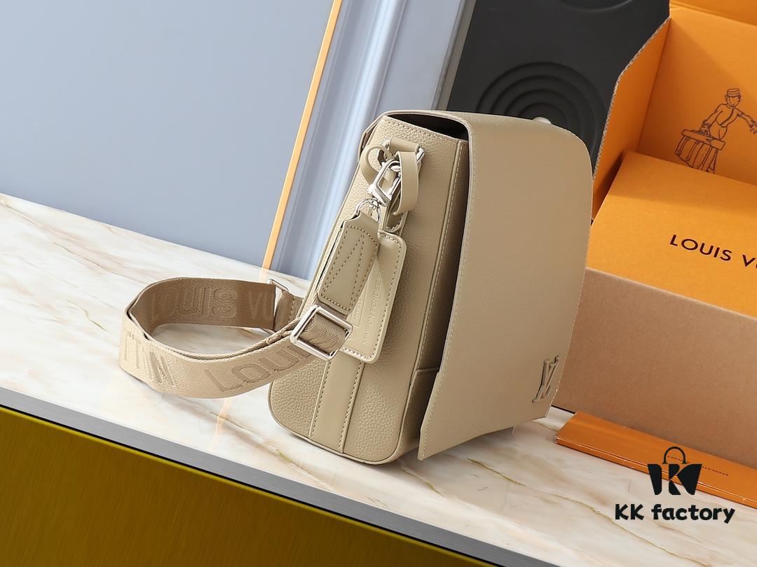 Upgraded Original M21363 Blue M57080 Black 22505 Asphalt Gray 23709 Navy 59329 59327 24769 LV Aerogram Messenger Bag