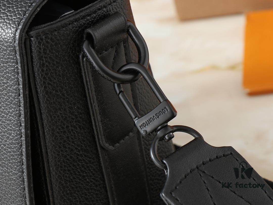 Upgraded Original Takeoff Small Aer Messenger Bag in Black and Military Green