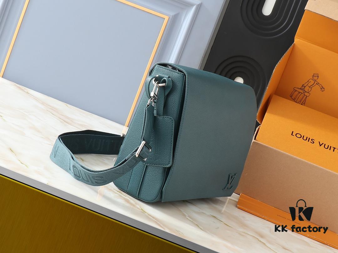 Upgraded Original M21363 Blue M57080 Black 22505 Asphalt Gray 23709 Navy 59329 59327 24769 LV Aerogram Messenger Bag