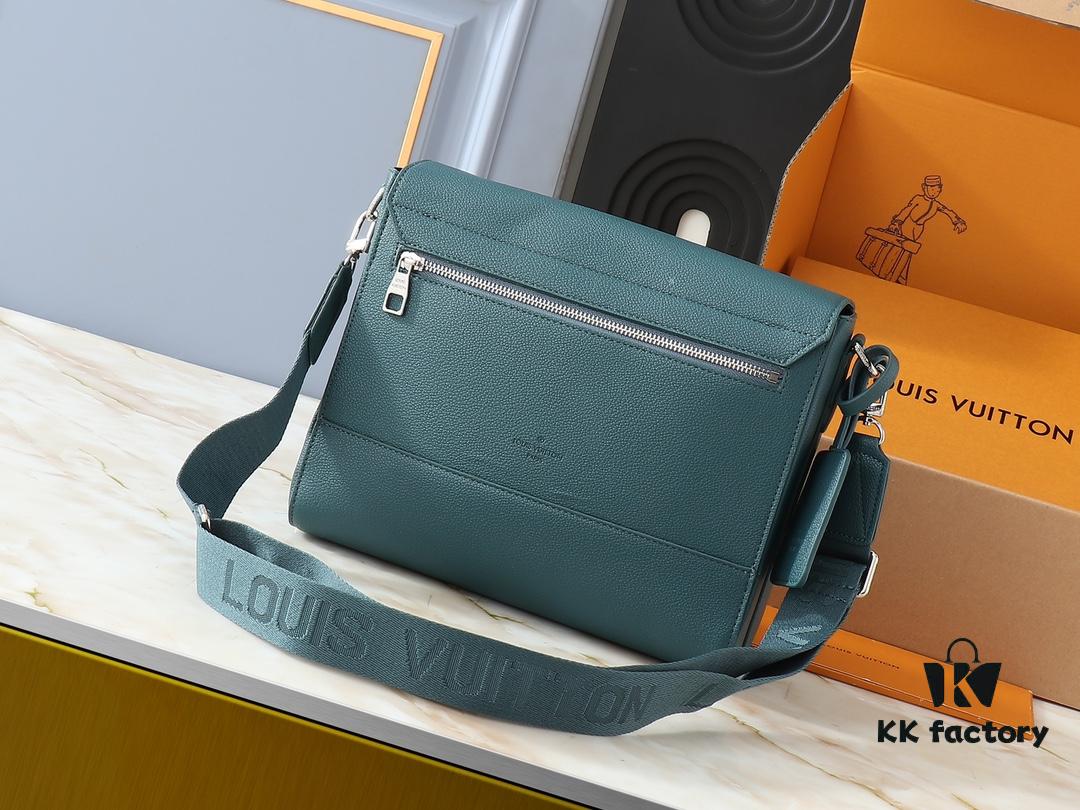 Upgraded Original M21363 Blue M57080 Black 22505 Asphalt Gray 23709 Navy 59329 59327 24769 LV Aerogram Messenger Bag