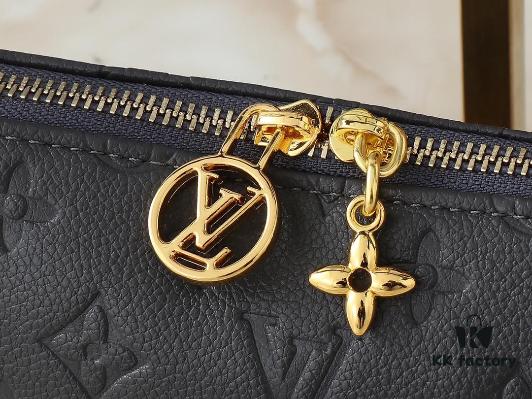 Upgraded Original 🔥Chain Strap🔥 M12174 Pochette Sèvres from LV Ski Collection, Ready to Shine in 'Glittering' Gunmetal Tone