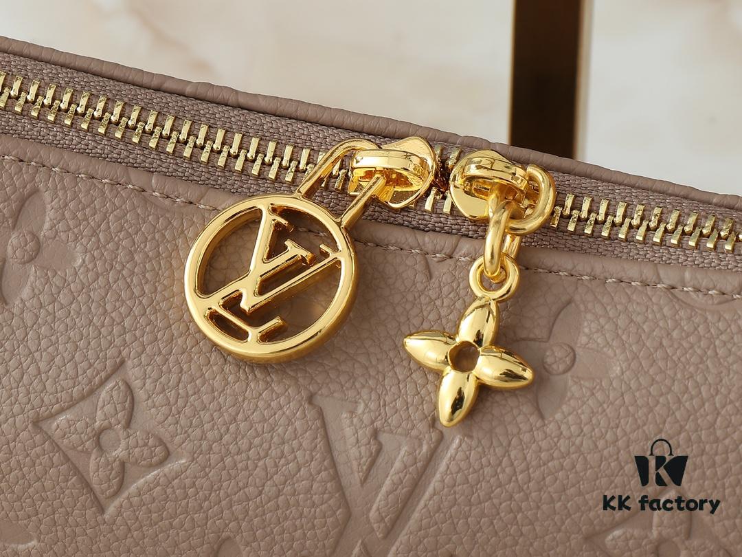 Upgraded Original 🔥Chain Strap🔥 M12174 Pochette Sèvres in LV Ski Collection, Shining in Sleek Gunmetal Tone