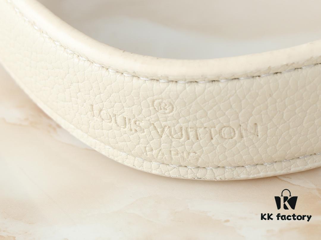 Upgraded Original 🔥Chain Strap🔥 M12174 Pochette Sèvres from LV Ski Collection, Ready to Shine in 'Lustrous' Gun-Metallic Tone