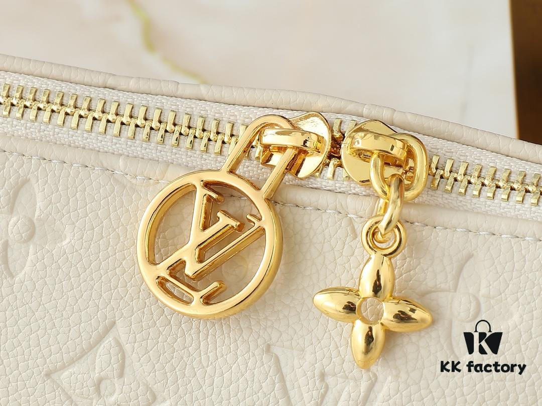 Upgraded Original 🔥Chain Strap🔥 M12174 Pochette Sèvres from LV Ski Collection, Ready to Shine in 'Lustrous' Gun-Metallic Tone