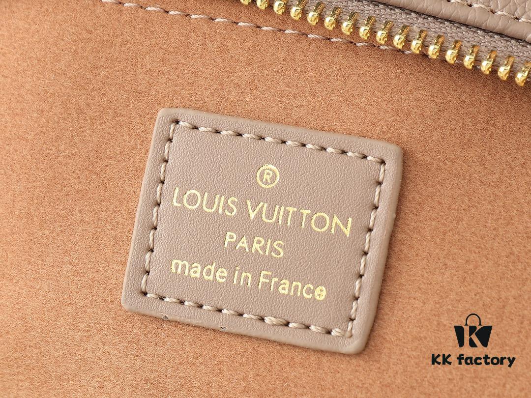 Upgraded Original 🔥Chain Strap🔥 M12174 Pochette Sèvres in LV Ski Collection, Shining in Sleek Gunmetal Tone