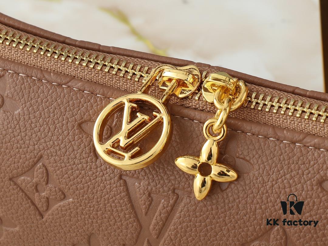 Upgraded Original 🔥Chain Strap🔥 M12174 Pochette Sèvres from LV Ski Collection, Ready to Shine in 'Glittering' Gun-Metallic Tone