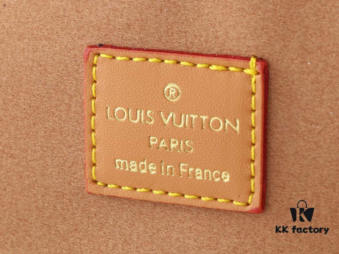 Upgraded Original 🔥Chain Strap🔥 M12174 Pochette Sèvres from LV Ski Collection, Ready to Shine in 'Glittering' Gunmetal Tone