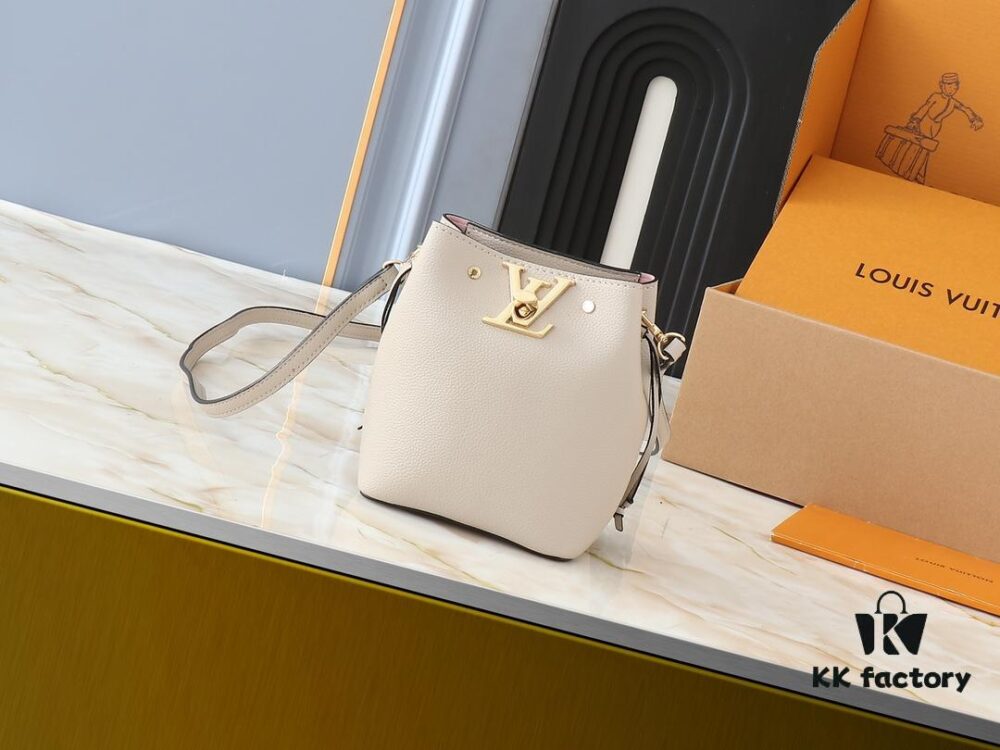 Upgraded Original M68709 Mini Bucket Bag NANO LOCKME BUCKET Handbag