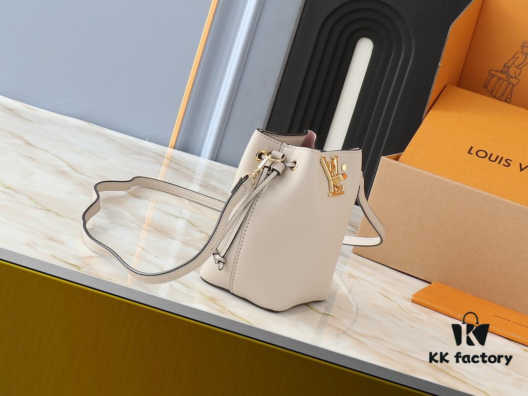 Upgraded Original M68709 Mini Bucket Bag NANO LOCKME BUCKET Handbag