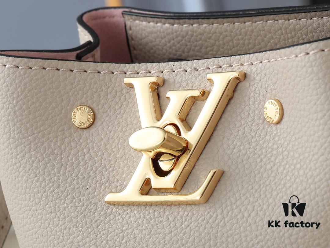 Upgraded Original M68709 Mini Bucket Bag NANO LOCKME BUCKET Handbag