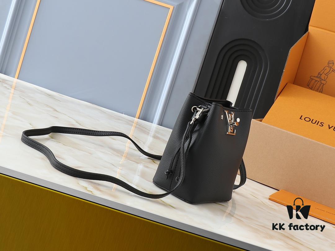 Upgraded Original M68709 Mini Bucket Bag NANO LOCKME BUCKET Handbag