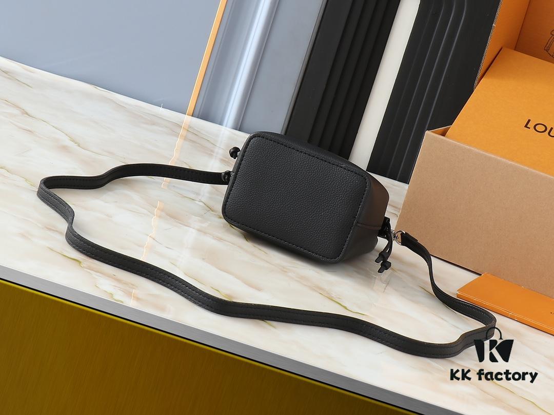 Upgraded Original M68709 Mini Bucket Bag NANO LOCKME BUCKET Handbag