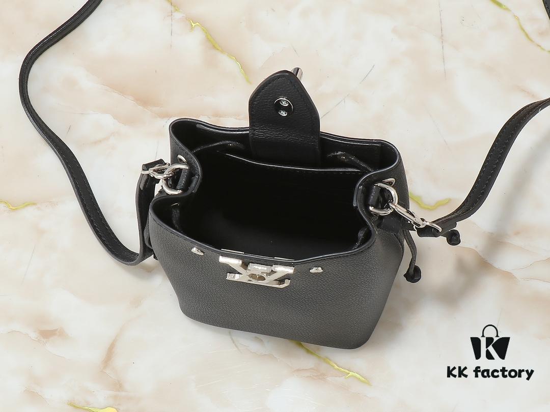 Upgraded Original M68709 Mini Bucket Bag NANO LOCKME BUCKET Handbag