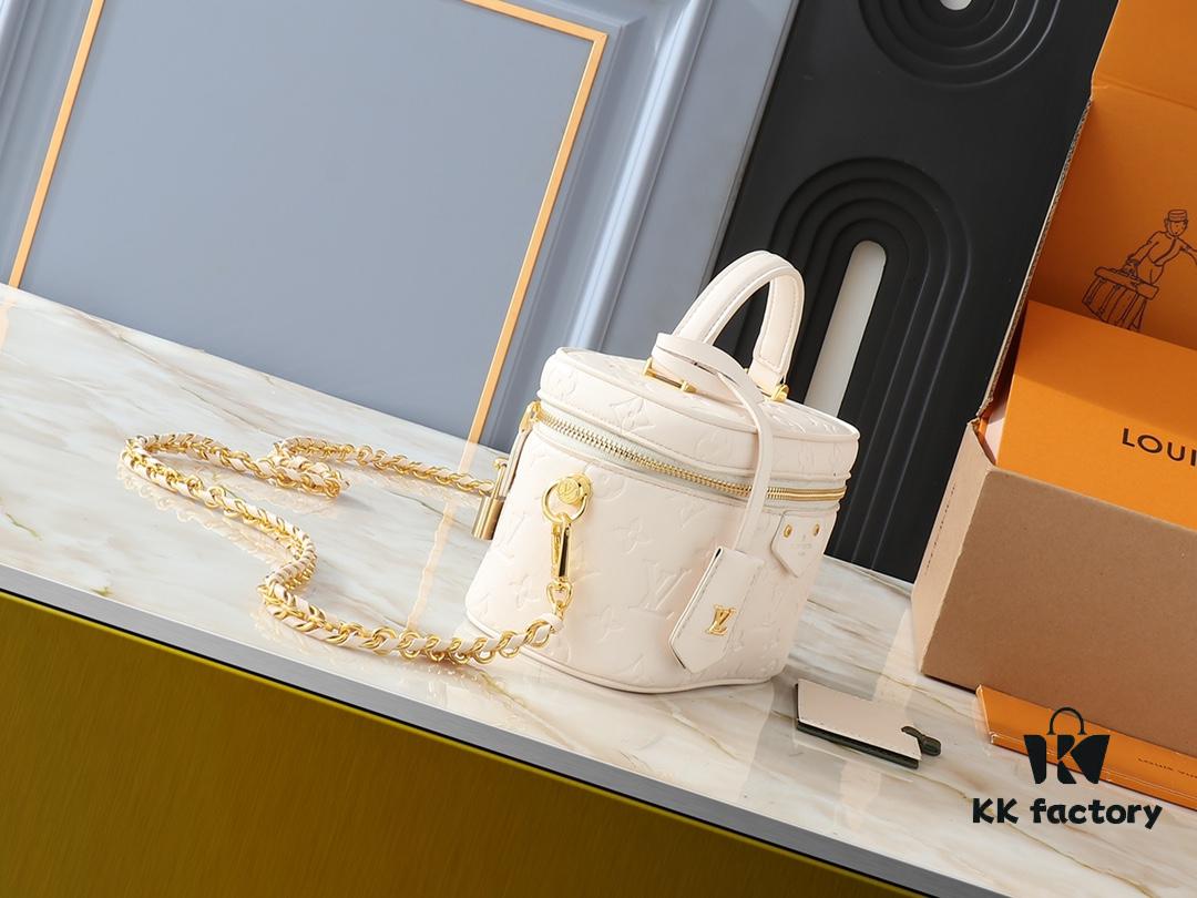 Upgraded Original M25219 White M25123 Black Vanity CC Small Handbag