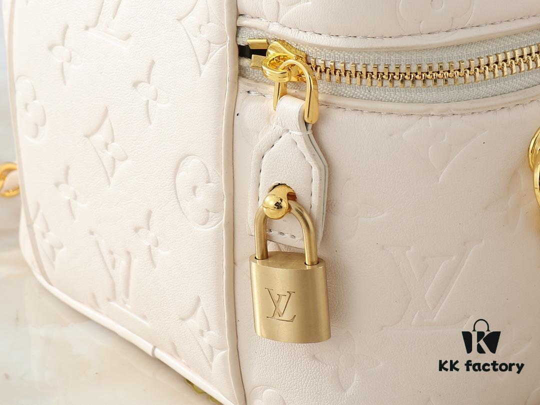 Upgraded Original M25219 White M25123 Black Vanity CC Small Handbag