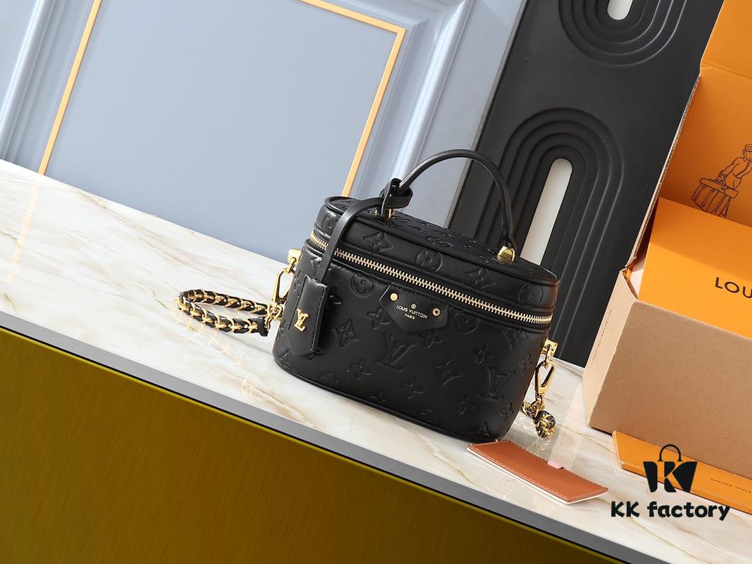 Upgraded Original M25219 White M25123 Black Vanity CC Small Bag