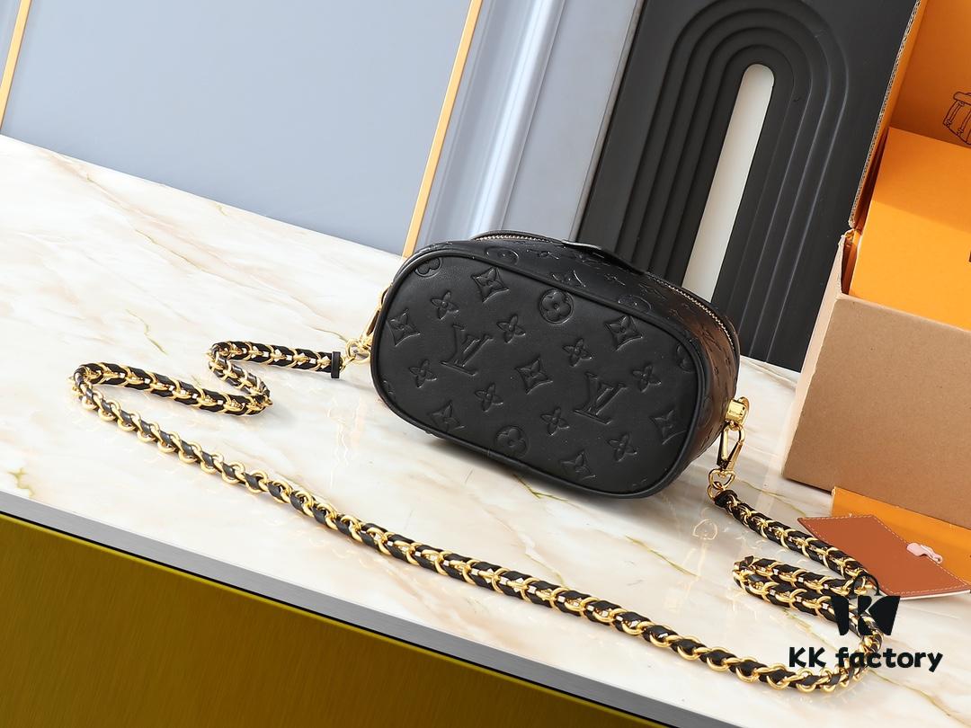 Upgraded Original M25219 White M25123 Black Vanity CC Small Bag