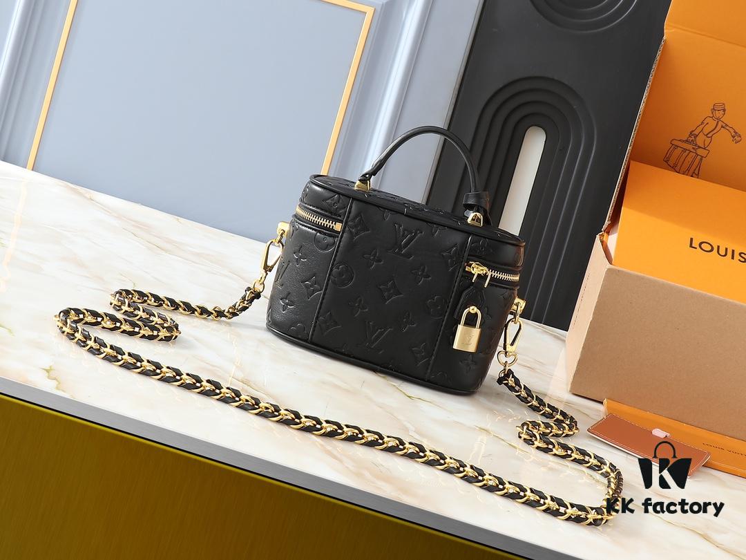 Upgraded Original M25219 White M25123 Black Vanity CC Small Bag