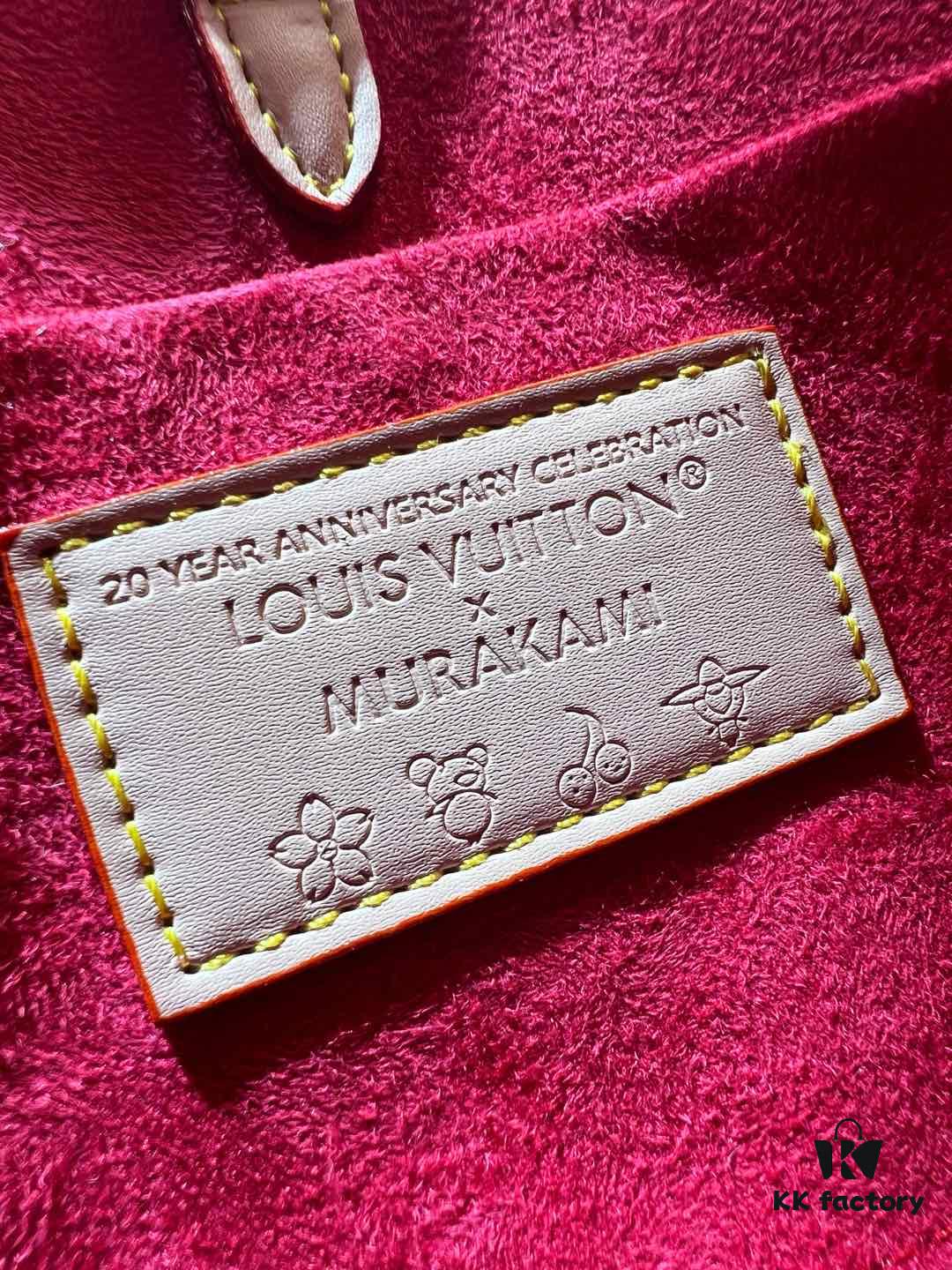 M46993 M13668!🔥Lv & Murakami Takashi 🐼 Panda Print OnTheGo BB New Version