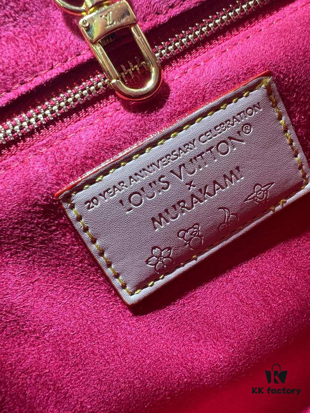 M45659 M13668!🔥Lv & Murakami Takashi 🐼 Panda Print OnTheGo PM New Version