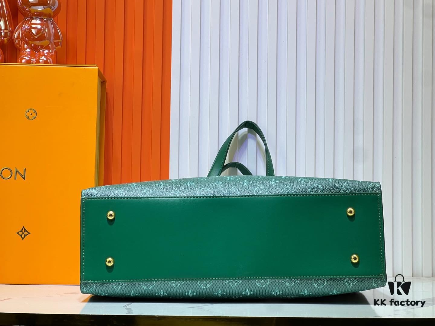 M12683 Sac Plat 24H Bag in Vibrant Monogram Heritage Canvas