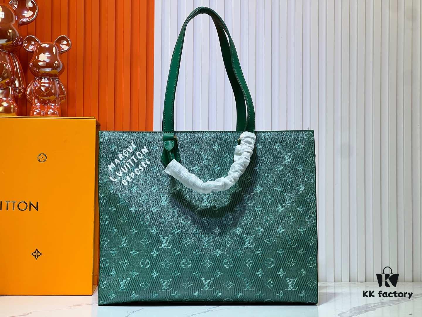 M12683 Sac Plat 24H Bag in Vibrant Monogram Heritage Canvas