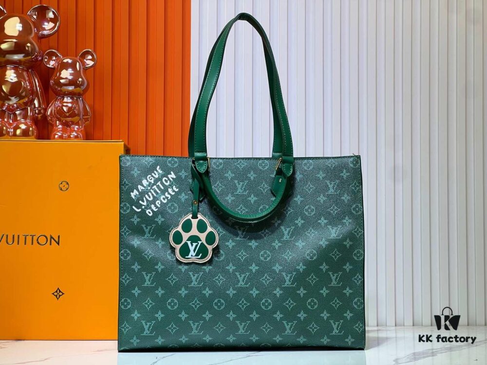 M12683 Sac Plat 24H Bag in Vibrant Monogram Heritage Canvas