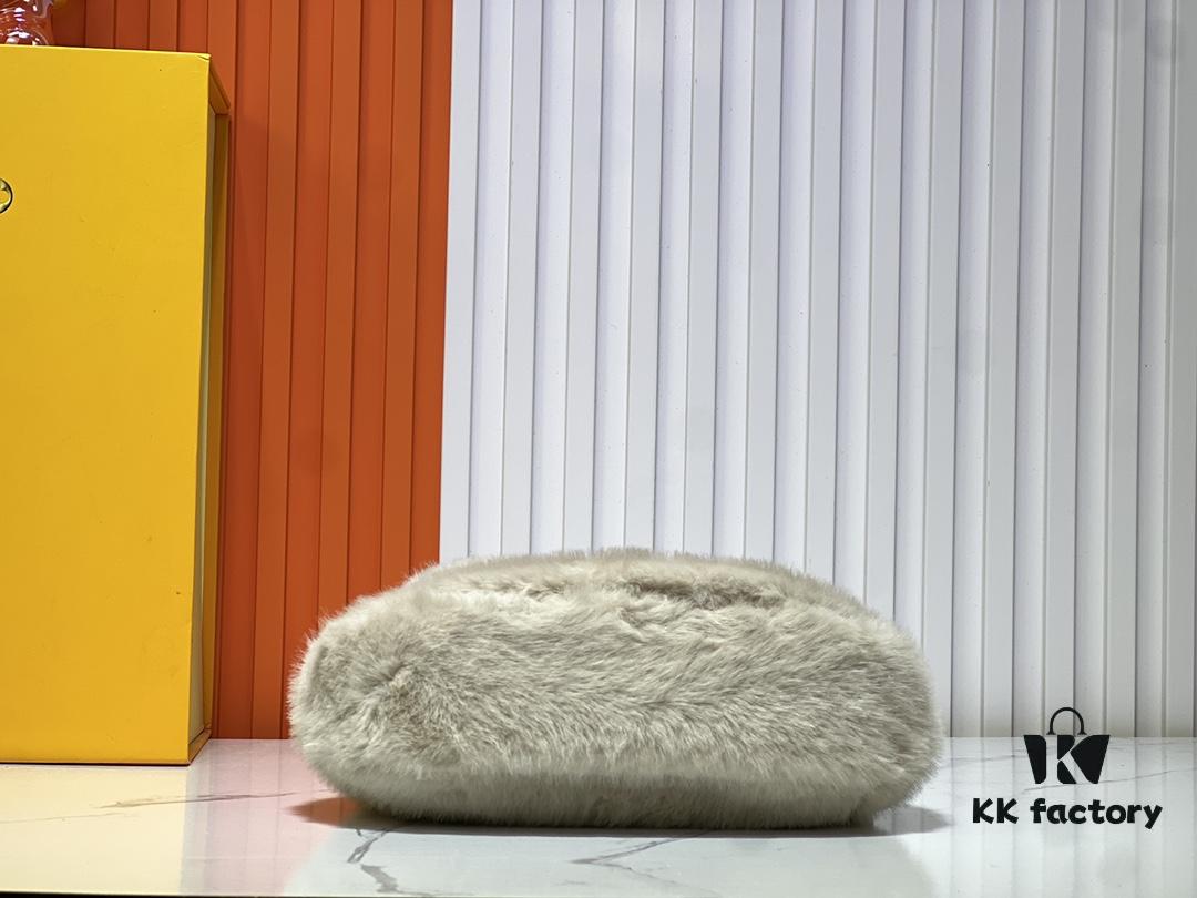 Upgraded Original M12097 M12192 M46829 Sunset Bag Crafted in Soft Shearling