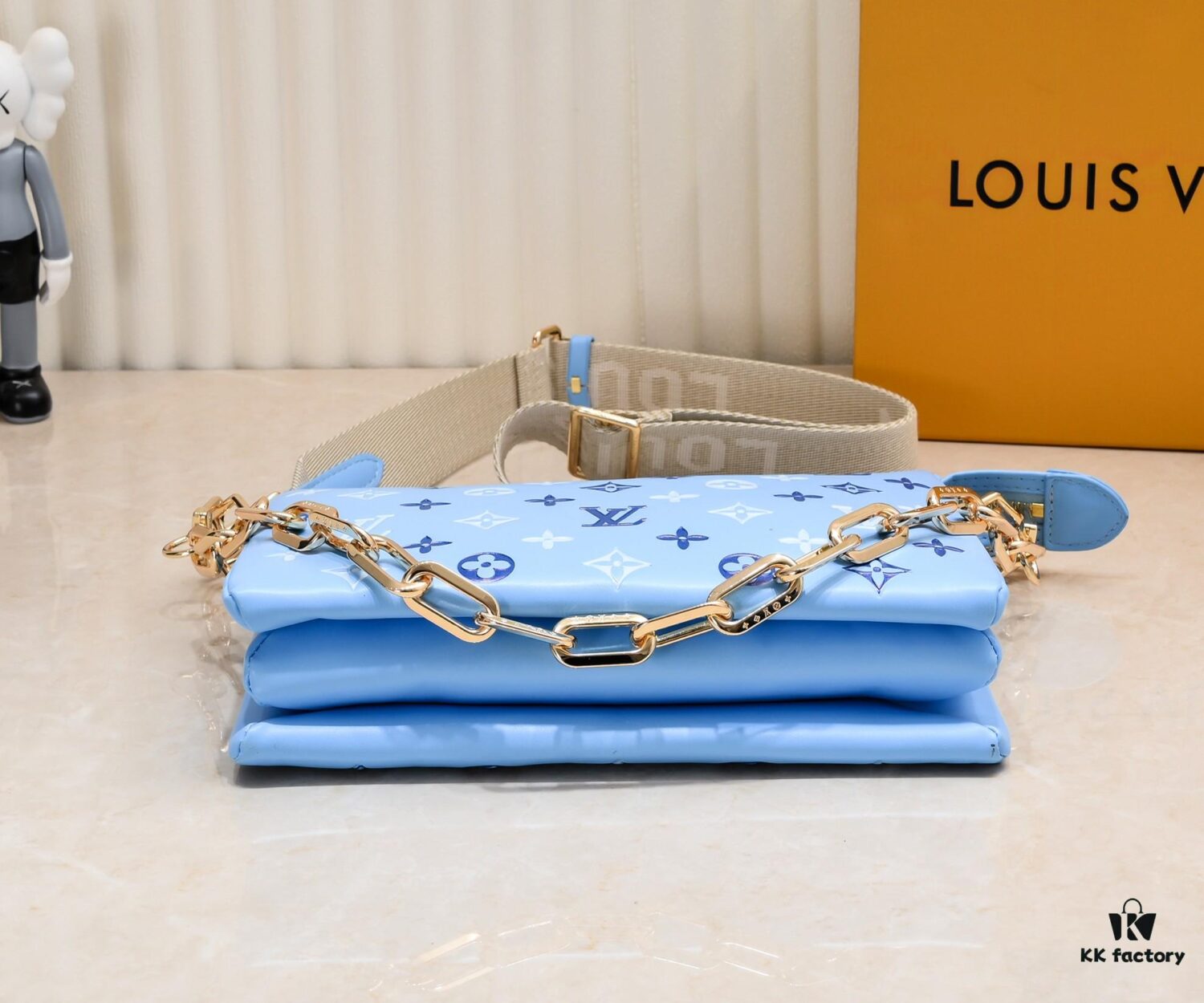 Exclusive Real Shot - Upgraded Version ‼️ M21353 Printed 57790 Small Coussin Handbag in Monogram Embossed Lambskin