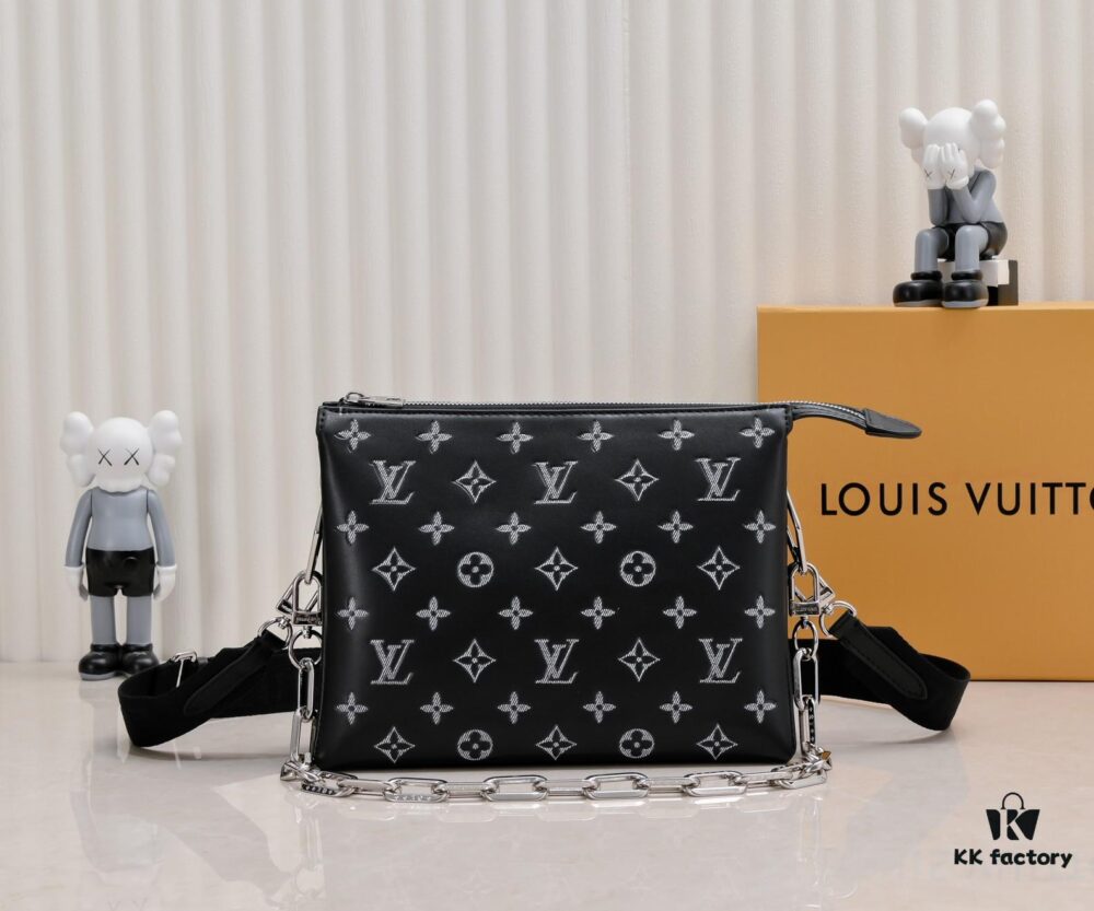 Exclusive Real Shot - Upgraded Version ‼️ M21353 Printed 57790 Small Coussin Handbag in Monogram Embossed Lambskin