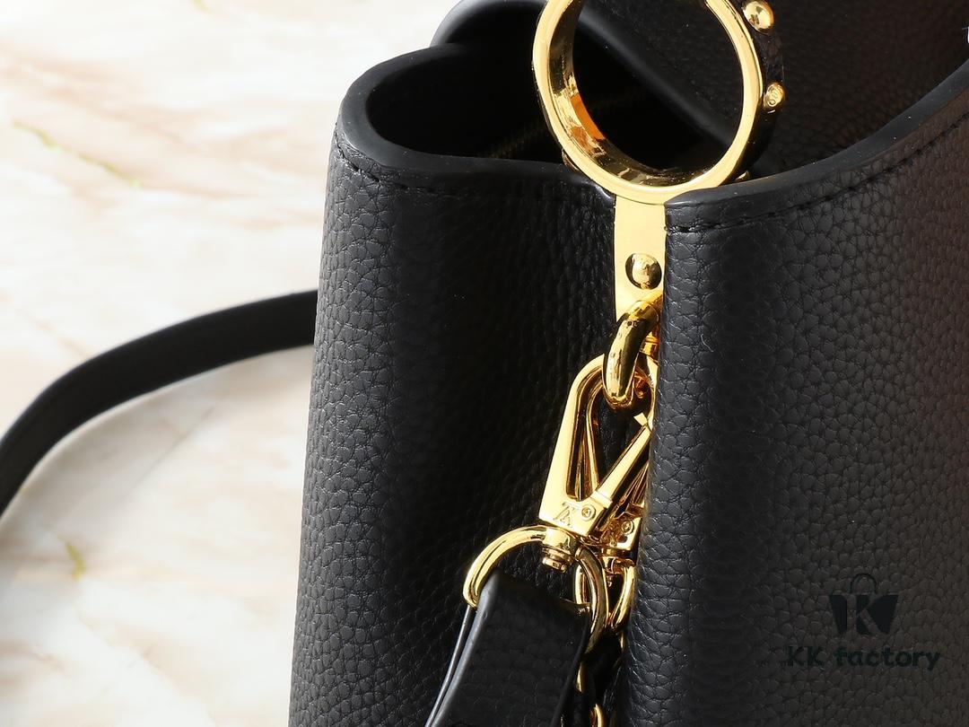 Upgraded Original M23949 M23950 M24471 M23951 Capucines BB Handbag with Elegant Lovelock Chain