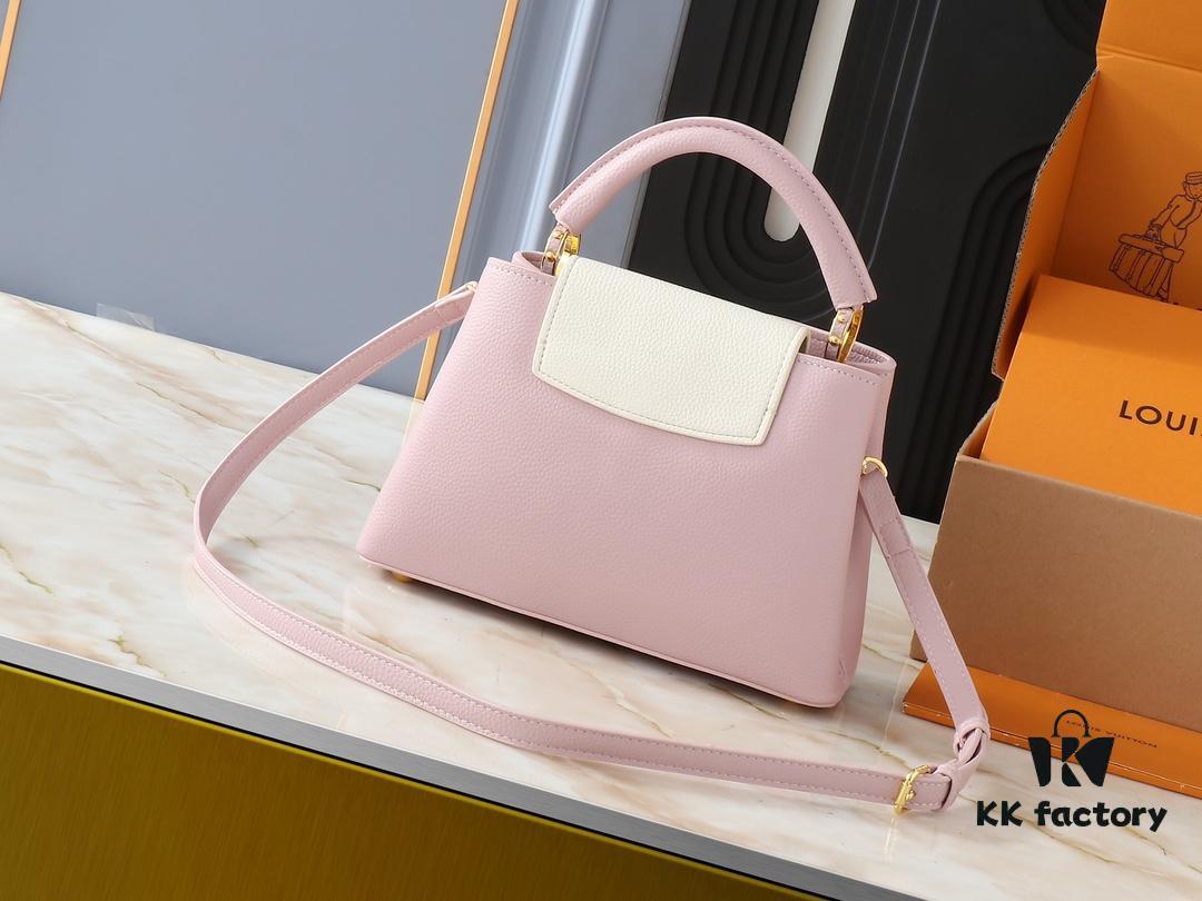 Upgraded Original M23949 M23950 M24471 M23951 Capucines BB Bag with Elegant Lovelock Chain