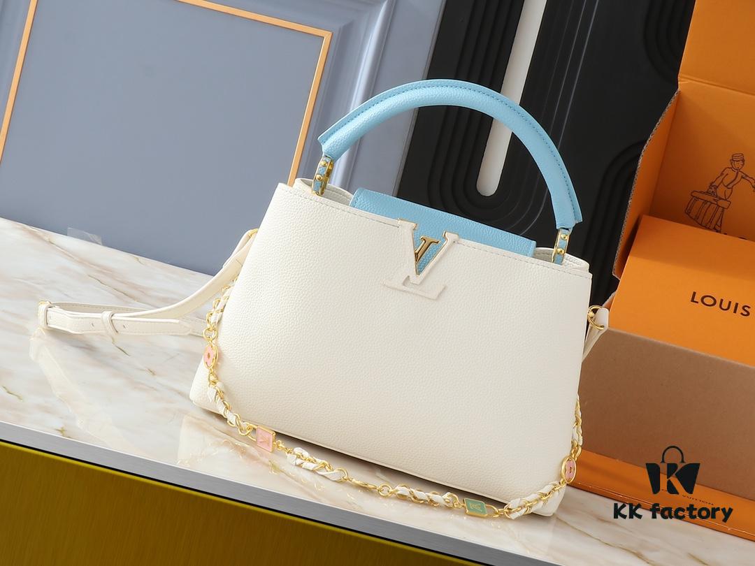 Upgraded Original M23949 M23950 M24471 M23951 Capucines Medium Handbag