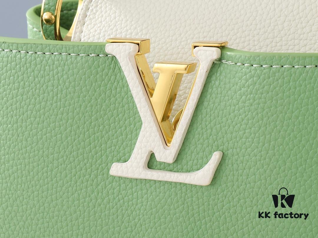 Upgraded Original M23949 M23950 M24471 M23951 Capucines BB Handbag with Elegant Lovelock Chain