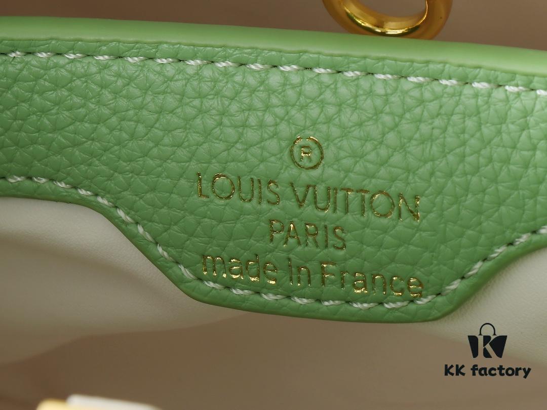 Upgraded Original M23949 M23950 M24471 M23951 Capucines BB Handbag with Elegant Lovelock Chain