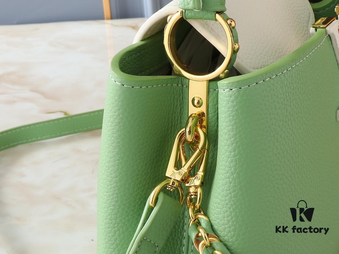 Upgraded Original M23949 M23950 M24471 M23951 Capucines BB Handbag with Elegant Lovelock Chain