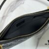 Upgraded Original M12174 Pochette Sèvres from LV Ski Collection in Sleek Gunmetal Tone