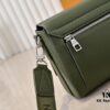 Upgraded Original [Takeoff Small Aer Messenger Bag] M25125 24769 57080 Black Military Green